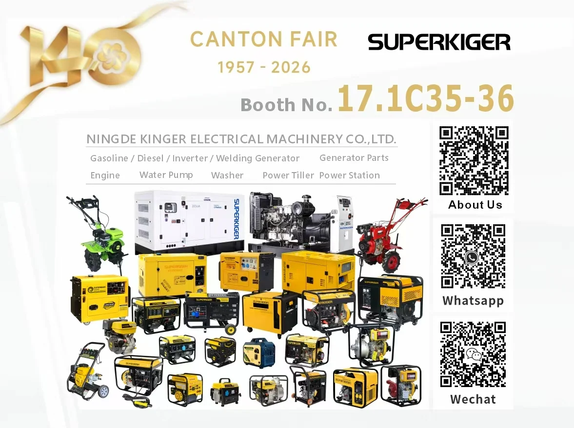 KIGERPOWER at the 140th Canton Fair 2026 – Guangzhou, Booth 17.1C35-36