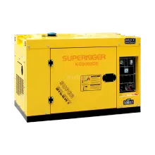 KG9000DE 9kw silent diesel generator set